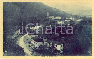 Cartolina originale da collezione 1930 ca DEGO (SV) Veduta panoramica dell'abitato *Cartolina FP NV 1