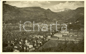 Cartolina originale da collezione 1950 ca BOLZANO Veduta aerea quartiere OLTRISARCO con caserme *Cartolina FP NV 1