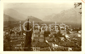 Cartolina originale da collezione 1950 ca ARCO DI TRENTO TN Veduta panoramica dell abitato Cartolina FP NV 1
