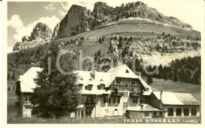 Cartolina originale da collezione 1937 PASSO DI CAREZZA o DI COSTALUNGA (TN) Veduta monte CATINACCIO *Cartolina VG 1