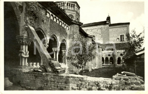 Cartolina originale da collezione 1935 MILANO Scorcio del chiostro dell Abbazia di CHIARAVALLE Cartolina FP VG 1
