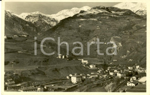 Cartolina originale da collezione 1940 PARRE (BG) Veduta panoramica del paese e dell'altopiano *Cartolina FP VG 1