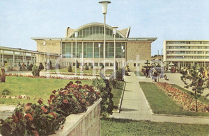 Cartolina originale da collezione 1970 ca CONSTANTA (ROMANIA) Stazione ferroviaria VINTAGE *Cartolina FP NV 1