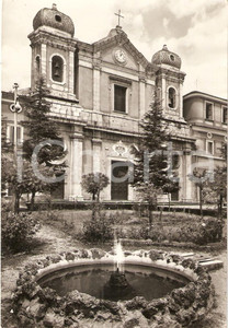 Cartolina originale da collezione 1965 ca CERRETO SANNITA (CN) Cattedrale SANTISSIMA TRINITA' *Cartolina FG NV 1
