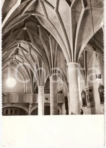 Cartolina originale da collezione 1959 TESERO TN Chiesa SANT ELISEO Avvolto gotico Cartolina FG VG 1