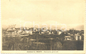 Cartolina originale da collezione 1928 BIELLA Panorama generale di COSSILA SAN GRATO Cartolina FP VG 1