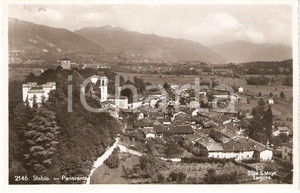 Cartolina originale da collezione 1952 STABIO (SVIZZERA) CANTON TICINO Panorama del paese *Cartolina FP VG 1