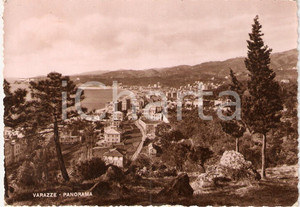 Cartolina originale da collezione 1949 VARAZZE (SV) Panorama della cittÃ  *Cartolina FG VG 1