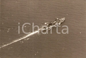 Cartolina originale da collezione 1950 ca MARINA MILITARE Regia Nave POMPEO MAGNO Aldo FRACCAROLI Foto seriale 1