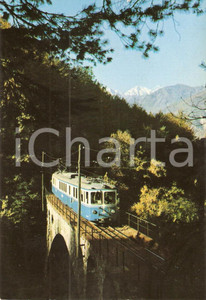 Cartolina originale da collezione 1980 ca VALLE VIGEZZO Ferrovia DOMODOSSOLA  LOCARNO Panorama Cartolina FG NV 1