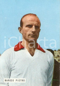 Oggetto da collezione cartaceo EDIZIONI FOTO CALCIO  CALCIATORI 1965 1966 Figurina Pietro MAROSO n. 14 VARESE 1