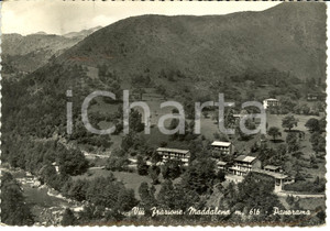 Cartolina originale da collezione 1950 ca VIU  TO Panorama frazione MADDALENA Cartolina FG VG 1