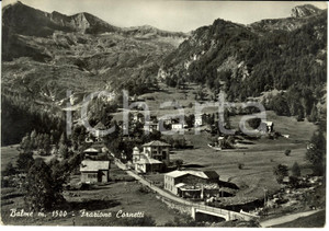 Cartolina originale da collezione 1957 BALME TO Panorama frazione CORNETTI Cartolina postale FG VG 1