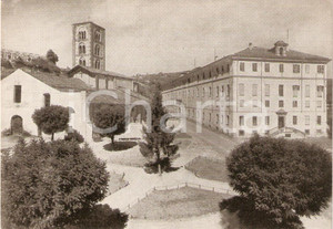 Cartolina originale da collezione 1960 ca PINEROLO (TO) Pensionato Avv, ATTILIO FER Piazza Marconi Cartolina FG NV 1