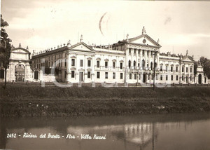 Cartolina originale da collezione 1960 STRA (VE) Riviera del BRENTA Villa PISONI *Cartolina FG VG 1