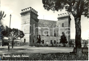 Cartolina originale da collezione 1964 MESOLA FE Castello Estense Cartolina postale FG VG 1