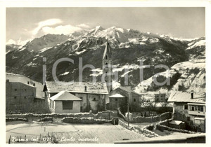 Cartolina originale da collezione 1950 ca BORMIO SO Chiesa del SANTO CROCIFISSO Combo Cartolina postale FG VG 1
