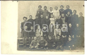 Fotografia d epoca originale 1920 ca PARIS Ritratto di una classe elementare mista Foto GUILLEMINOT BOESPILUG 1