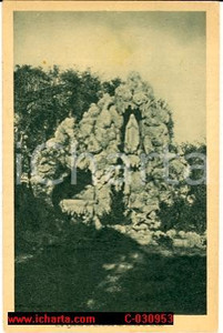Cartolina originale da collezione 1930 ca VENEGONO INFERIORE (VA) Grotta LOURDES FP NV 1