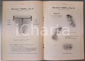 Materiale pubblicitario d’epoca 1920 ca MILANO Fabbrica freni ALT  Ing. Giulio MORTARA Catalogo ILLUSTRATO 4 1
