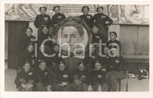 Fotografia d epoca originale 1942 GALLARATE Commemorazione Mario BRUMANA fondatore del Fascio Foto 1 1