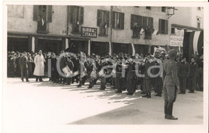 Fotografia d epoca originale 1942 GALLARATE Commemorazione Mario BRUMANA fondatore del Fascio Foto 4 1