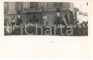 Fotografia d epoca originale 1942 GALLARATE Commemorazione Mario BRUMANA fondatore del Fascio Foto 5 1