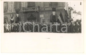 Fotografia d epoca originale 1942 GALLARATE Commemorazione Mario BRUMANA fondatore del Fascio Foto 5 1