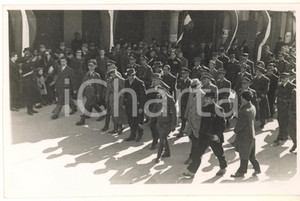 Fotografia d epoca originale 1942 GALLARATE Commemorazione Mario BRUMANA fondatore del Fascio Foto 8 1