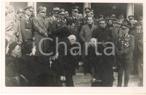 Fotografia d epoca originale 1942 GALLARATE Commemorazione Mario BRUMANA fondatore del Fascio Foto 9 1