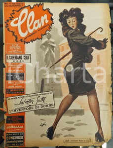 Giornale, rivista storica 1946 CLAN Ambasciatori in sottana Rivista ILLUSTRATA Anno II n°5 DANNEGGIATA 1
