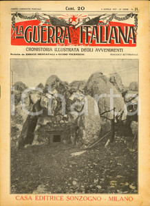 Giornale, rivista storica 1917 WW1 LA GUERRA ITALIANA SONZOGNO Visita di William ROBERTSON *IV serie n. 21 1