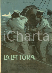 Giornale, rivista storica 1912 LA LETTURA La scuola di disegno per le  piscinine  ILLUSTRATA Anno XII nÂ°6 1