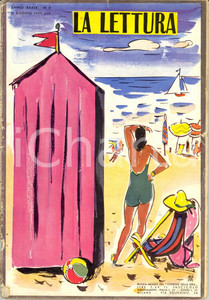 Giornale, rivista storica 1939 LA LETTURA Licia ALBANESE sogna LA TRAVIATA *DANNEGGIATA Anno XXXIX nÂ° 8 1