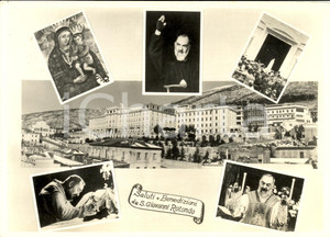 Cartolina originale da collezione 1964 SAN GIOVANNI ROTONDO Benedizioni da PADRE PIO FG 1