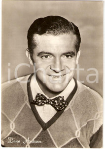 Cartolina originale da collezione 1950 circa DANA ANDREWS Fotografia seriale FG NV 1