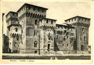 Cartolina originale da collezione 1937 MANTOVA Castello S. Giorgio *Cartolina FG VG 1