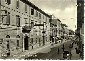Cartolina originale da collezione 1955 MANTOVA Corso Vittorio Emanuele *Cartolina FG VG 1