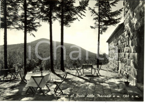 Cartolina originale da collezione 1958 CASTEL DEL PIANO GR Veduta del Rifugio PRATO DELLE MACINAIE FG VG 1