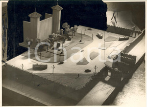 Fotografia d epoca originale 1937 Torino monumento al Duca Invitto, Eugenio Baroni 1