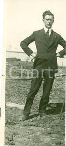 Fotografia d epoca originale 1930 ca ROMA Ritratto di Antonio LOCATELLI Vera fotografia 1