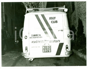 Fotografia d epoca originale 1971 ALFA ROMEO Furgone F11 Jolly Club, University Motors SIARCA assicurazioni 1