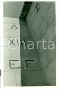 Fotografia d epoca originale 1935 GENOVA Particolare della Galleria 28 OTTOBRE della CAMIONALE Vera foto 1