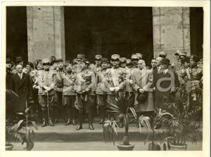 Fotografia d epoca originale 1932 ROMA Achille STARACE inaugura MILIZIA UNIVERSITARIA Fotografia 1