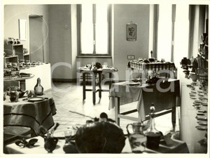 Fotografia d epoca originale 1932 MILANO Via BIGLI Concorso Tavole Imbandite AMICI degli ORFANI Fotografia 1