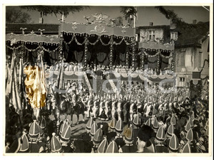 Fotografia d epoca originale 1942 CINEMA Una scena del film IL GRANDE RE di Veit HARLAN Foto DANNEGGIATA 1