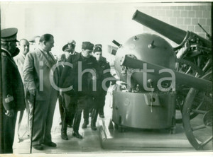 Fotografia d epoca originale 1939 ROMA Achille STARACE Walter FUNK alla Mostra Autarchica del Minerale Foto 1