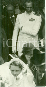 Fotografia d epoca originale 1934 MILANO Il Duca di SPOLETO alle nozze RUSTICI  GENNARO Fotografia 1