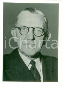 Fotografia d epoca originale 1945 ca USA Ammiraglio Louis Emil DENFELD Capo operazioni navali Fotografia 1