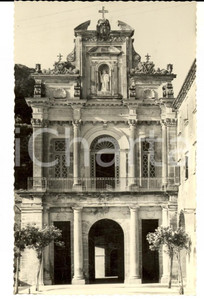 Fotografia d epoca originale 1950 ca PAOLA CS Veduta del santuario di SAN FRANCESCO Foto cartolina seriale 1